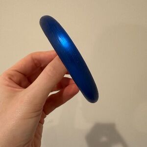 Alexis Bittar Lucite Skinny Tapered Bangle Blue